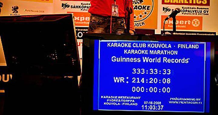 kỷ lục karaoke